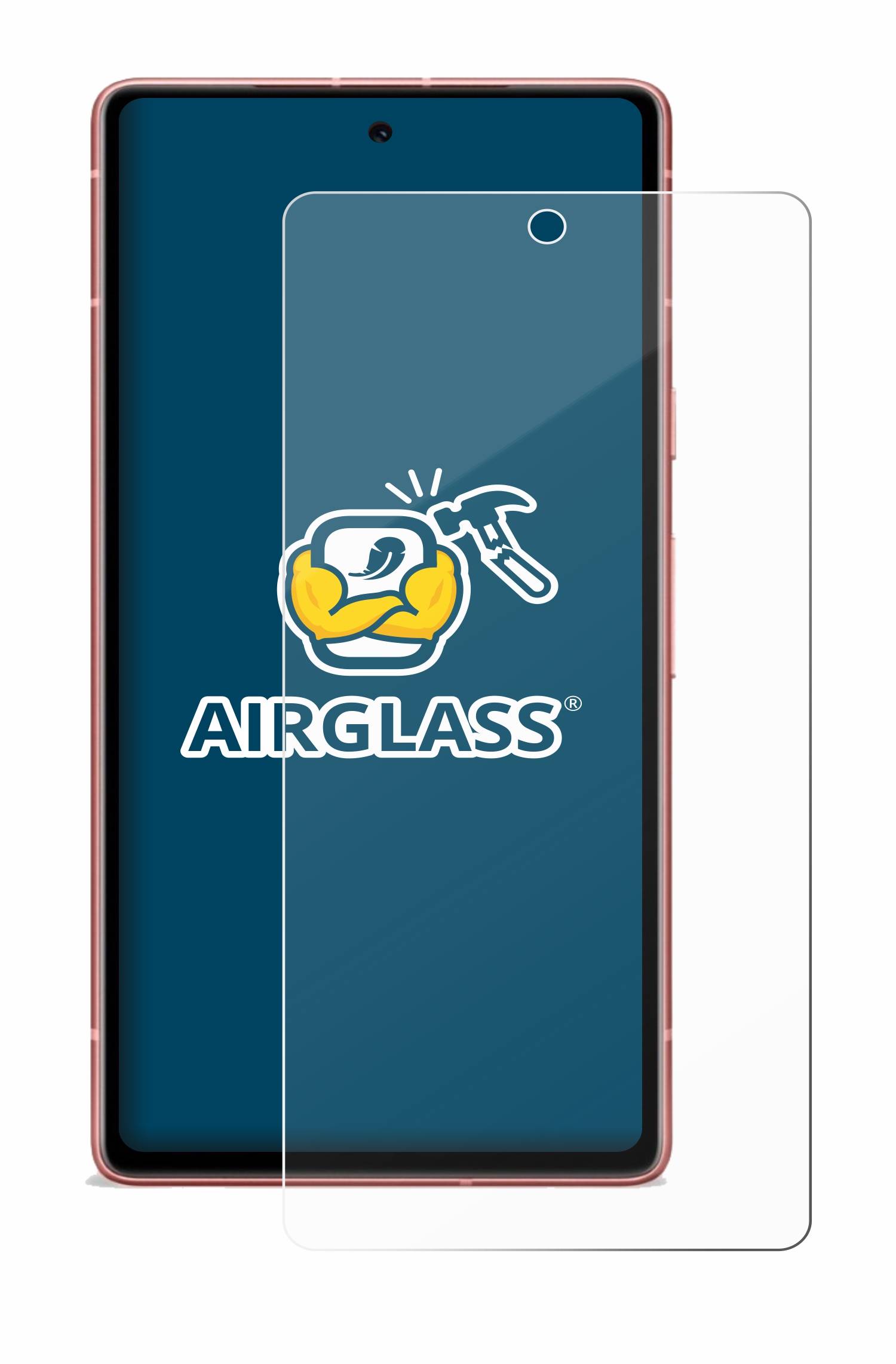 BROTECT AirGlass Glas Schutz-Folie für Google Pixel 7a - Schutzglas