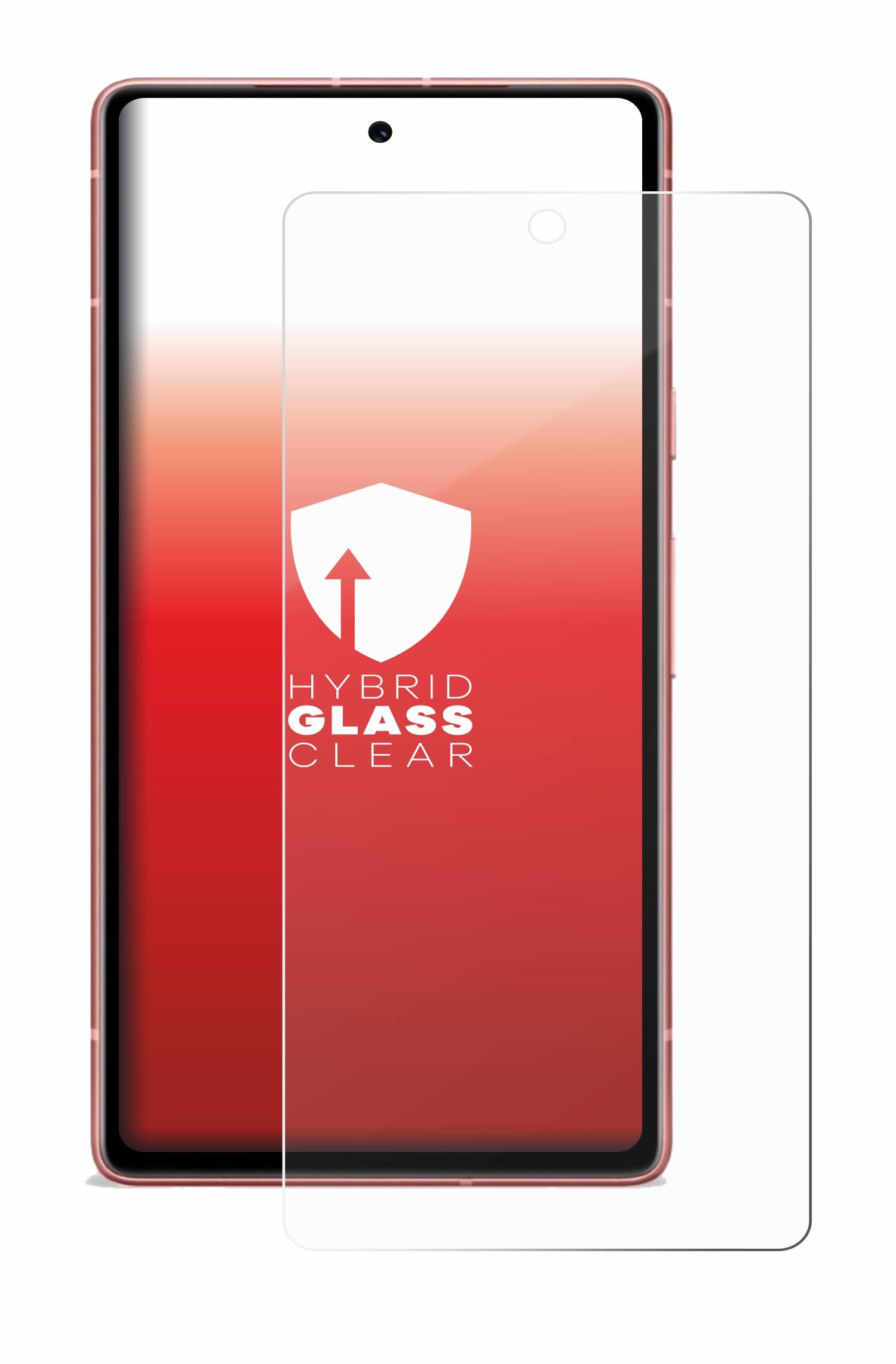 upscreen Hybrid Glas Schutz-Folie für Google Pixel 7a