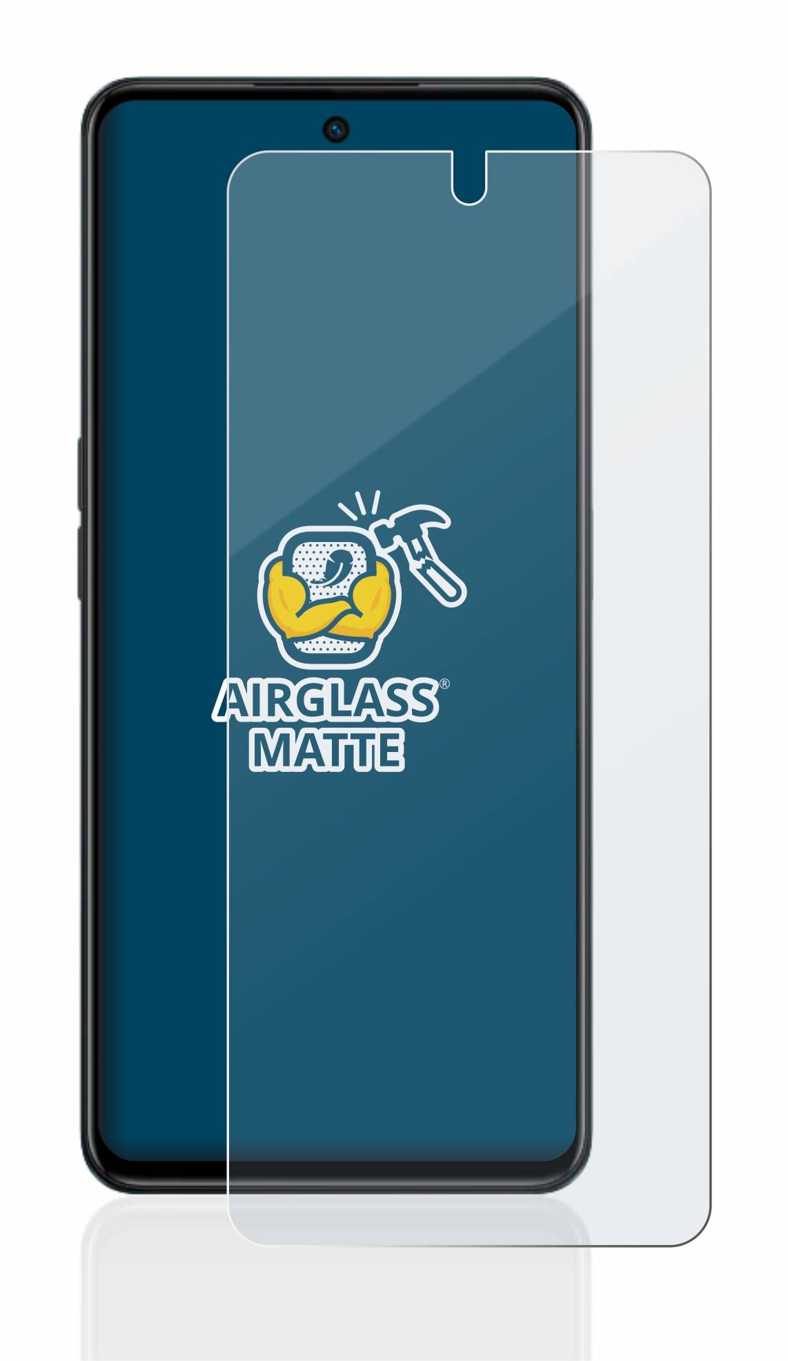BROTECT AirGlass Matt Glas Panzer Folie für Oppo A98 5G
