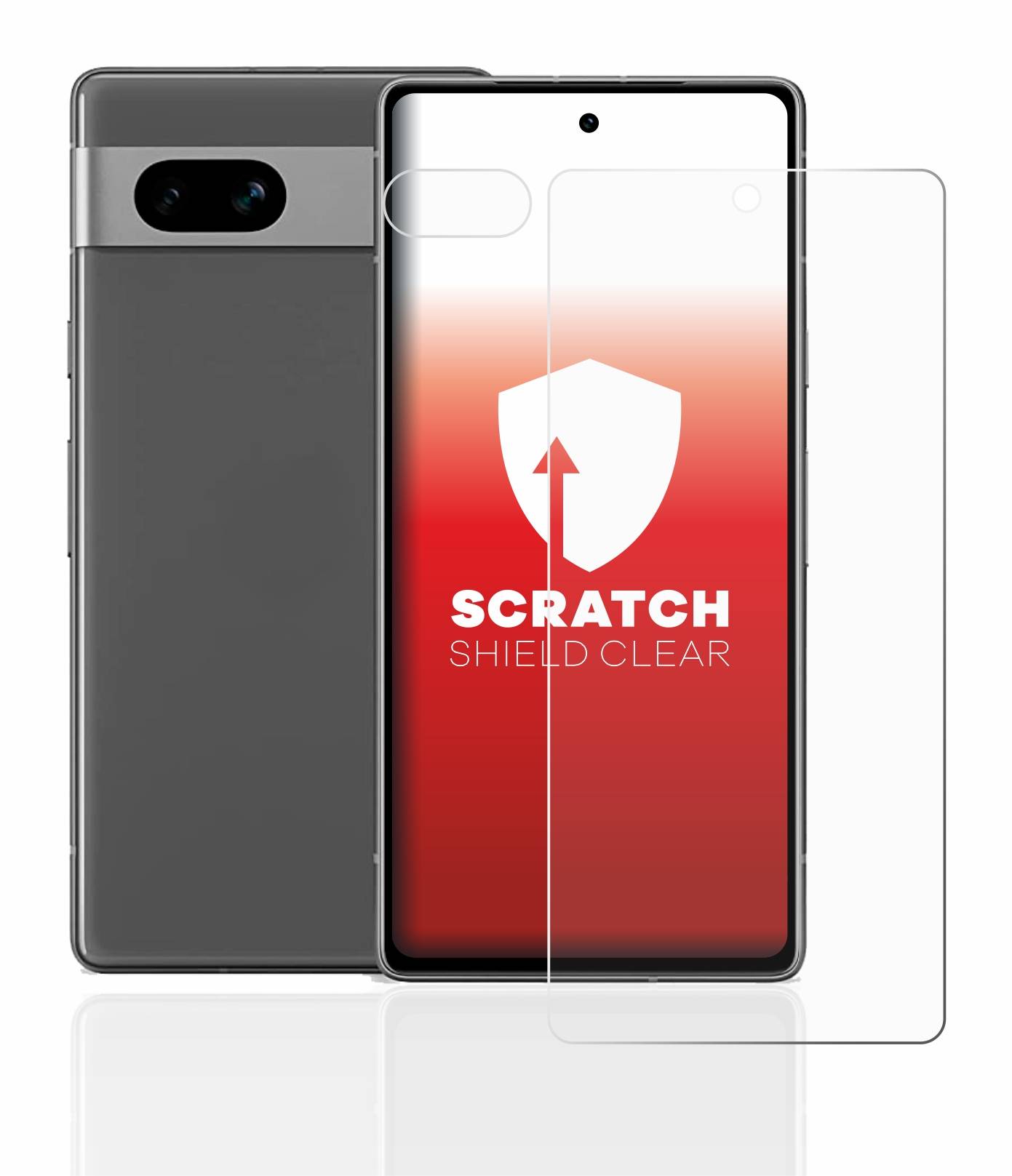 upscreen Scratch Shield Schutzfolie für Google Pixel 7a (Display+Kamera)