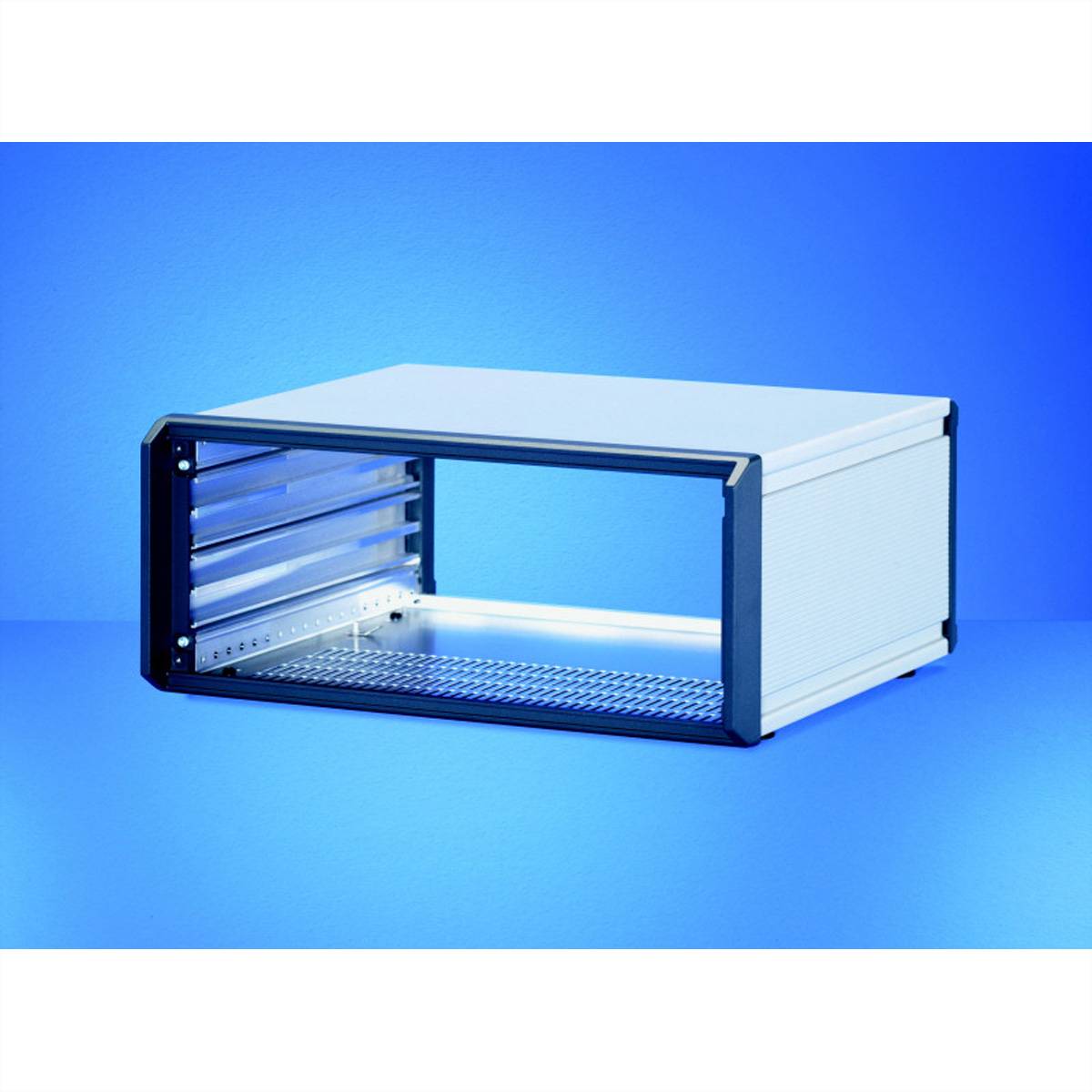 SCHROFF Komplettgehäuse, ungeschirmt - PROPAC PRO GEH.3HE 28TE 266T