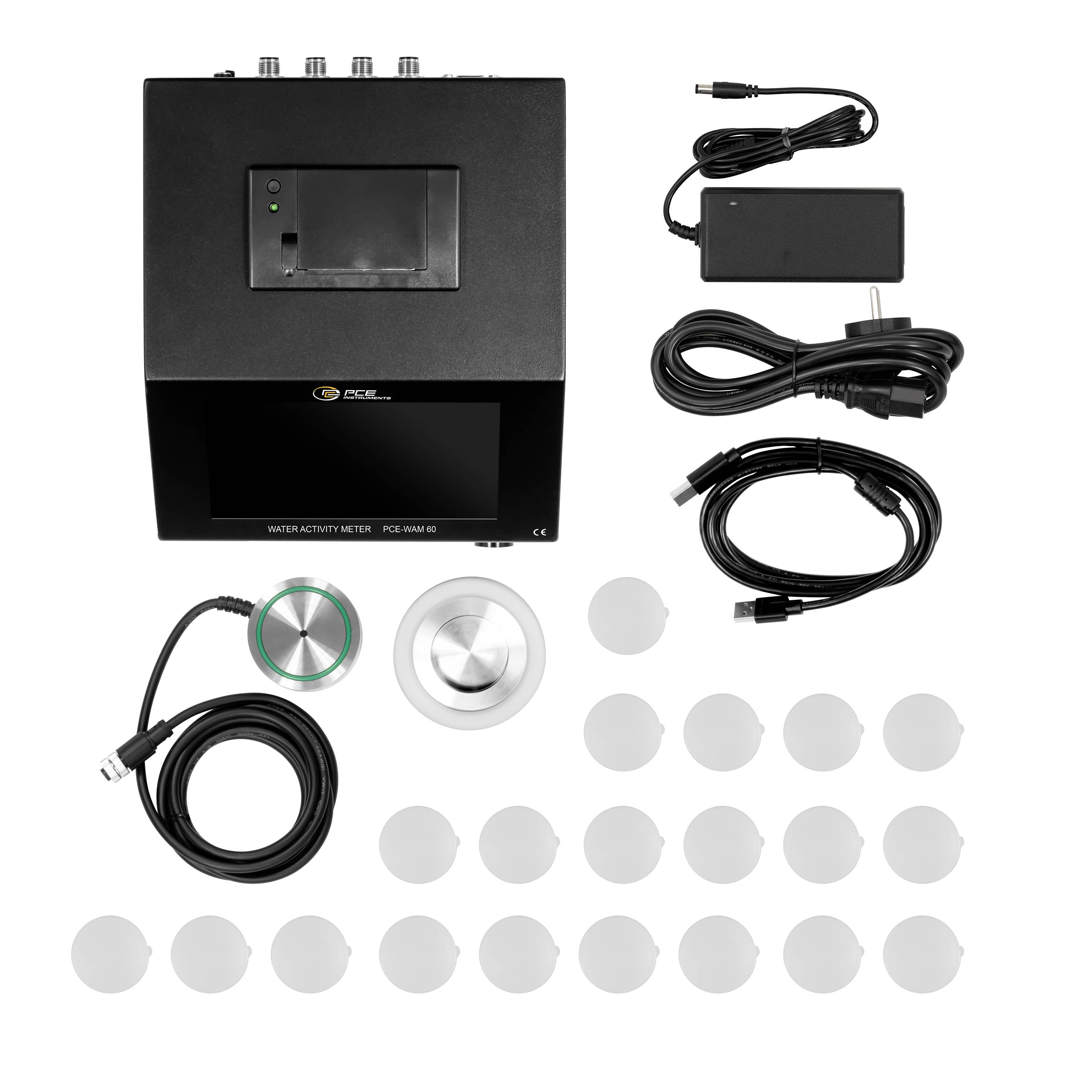 PCE Instruments PCE-WAM 60 Wasseraktivitätsmessgerät Temperatur, AW Wert