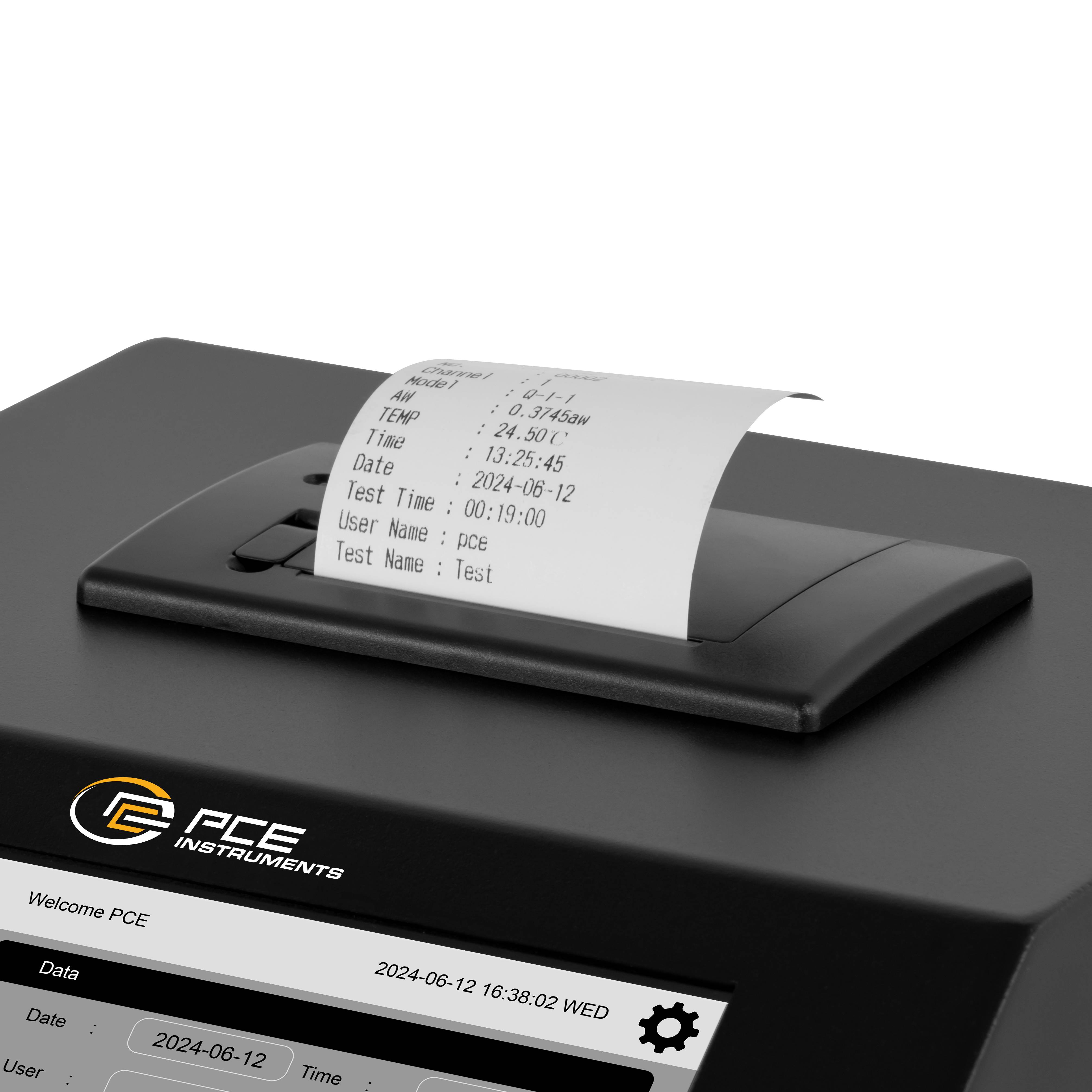 PCE Instruments PCE-WAM 60 Wasseraktivitätsmessgerät Temperatur, AW Wert