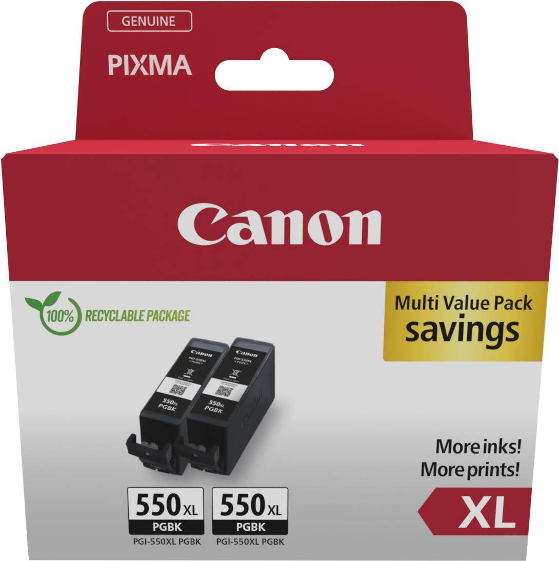 Canon PGI-550PGBK XL Twin pack - 2er-Pack - 15 ml