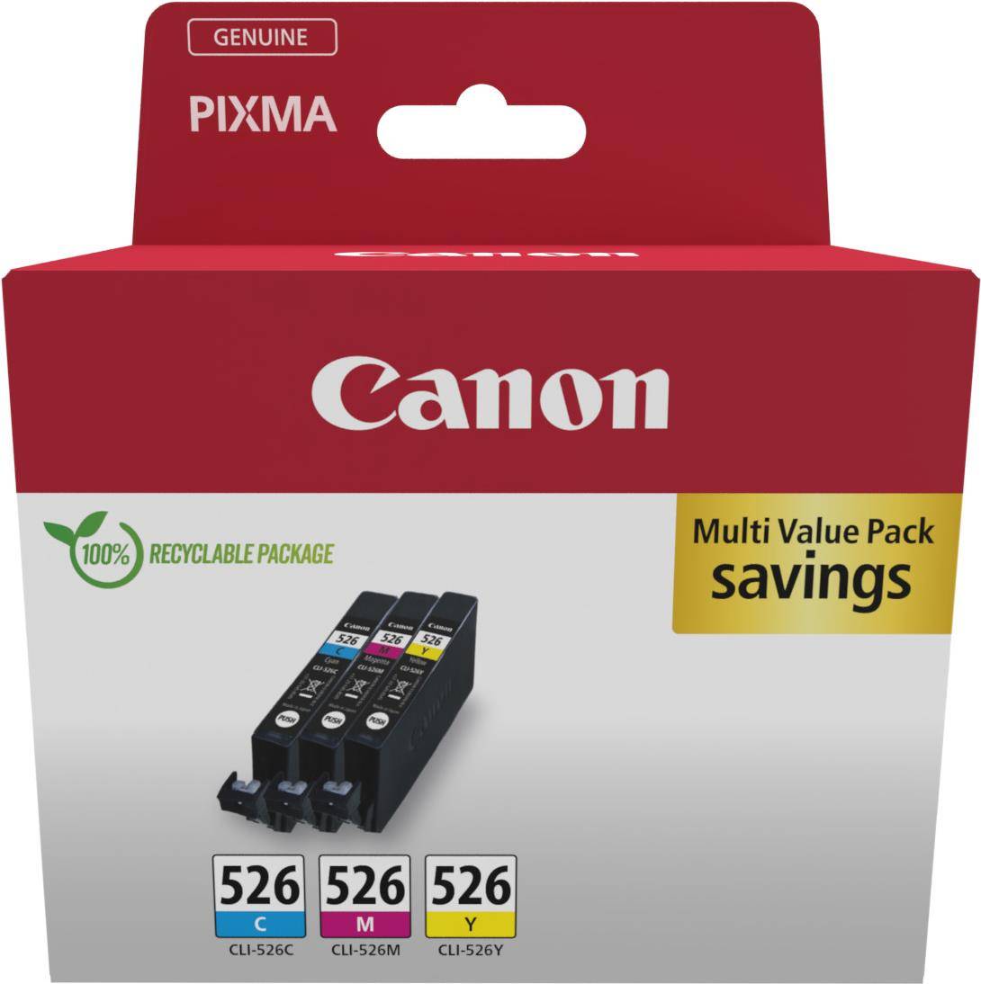 Canon CLI-526 C/M/Y Multi pack - 3er-Pack - 9 ml