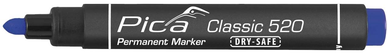 Pica Permanentmarker 1-4mm Rund spitze blau SB