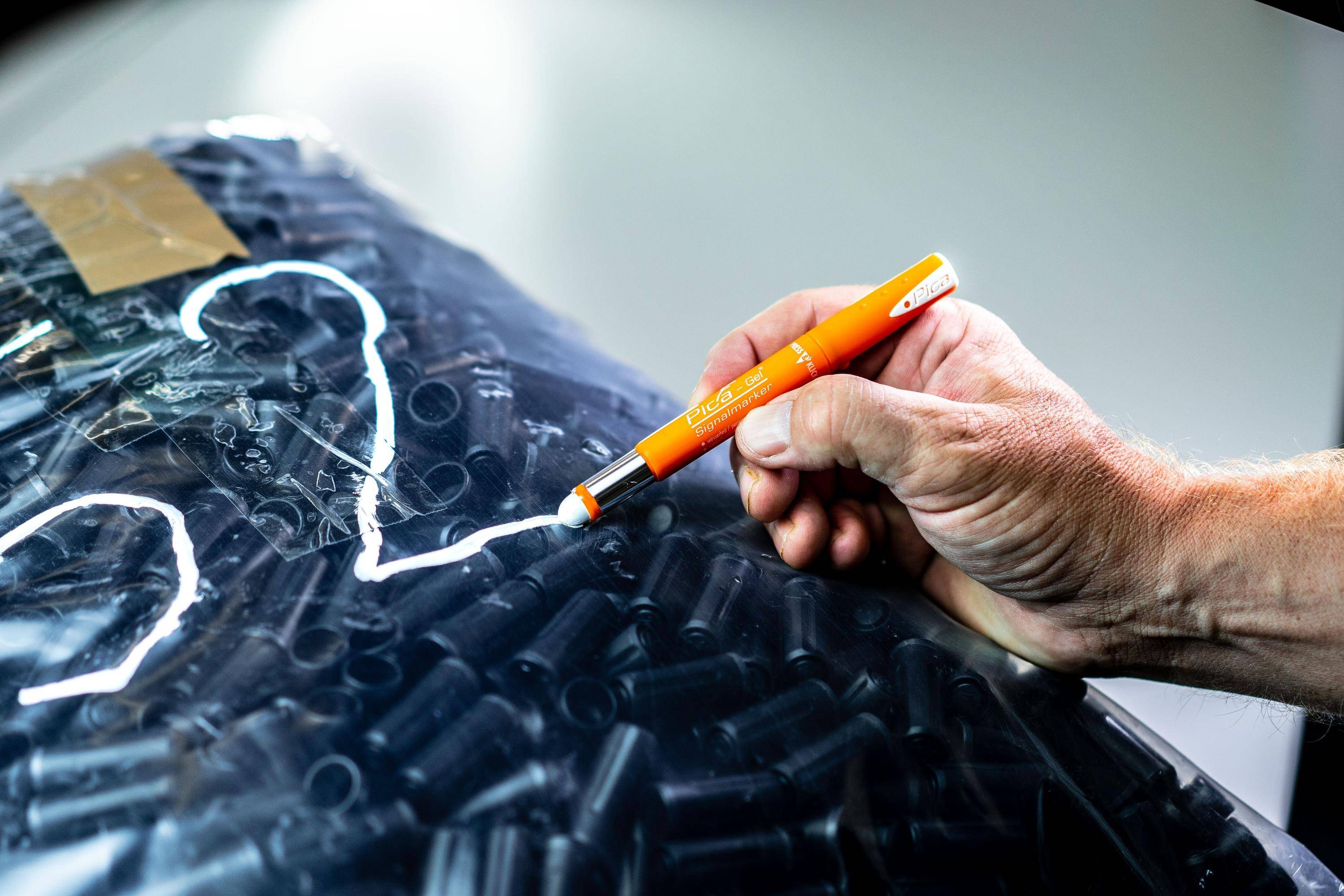 Pica GEL Signalmarker, gelb, SB Verpackung