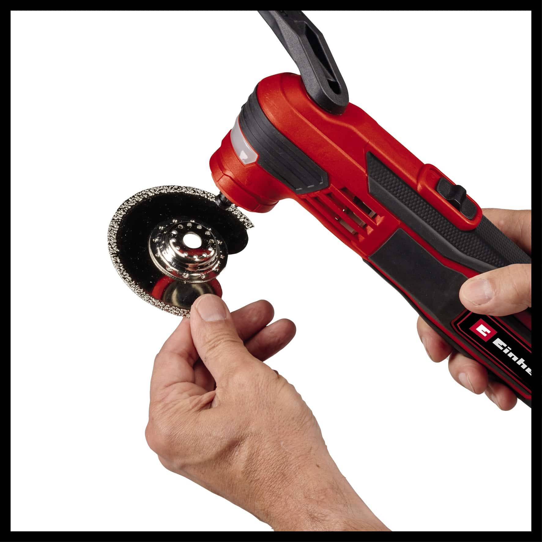 Einhell TE-MG 350 EQ 4465155 Multifunktionswerkzeug mit Zubehör, inkl. Koffer 350 W