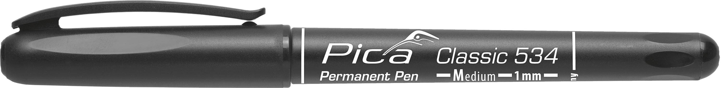 Permanent-Pen, 1,0mm, schwarz, SB Verpackung