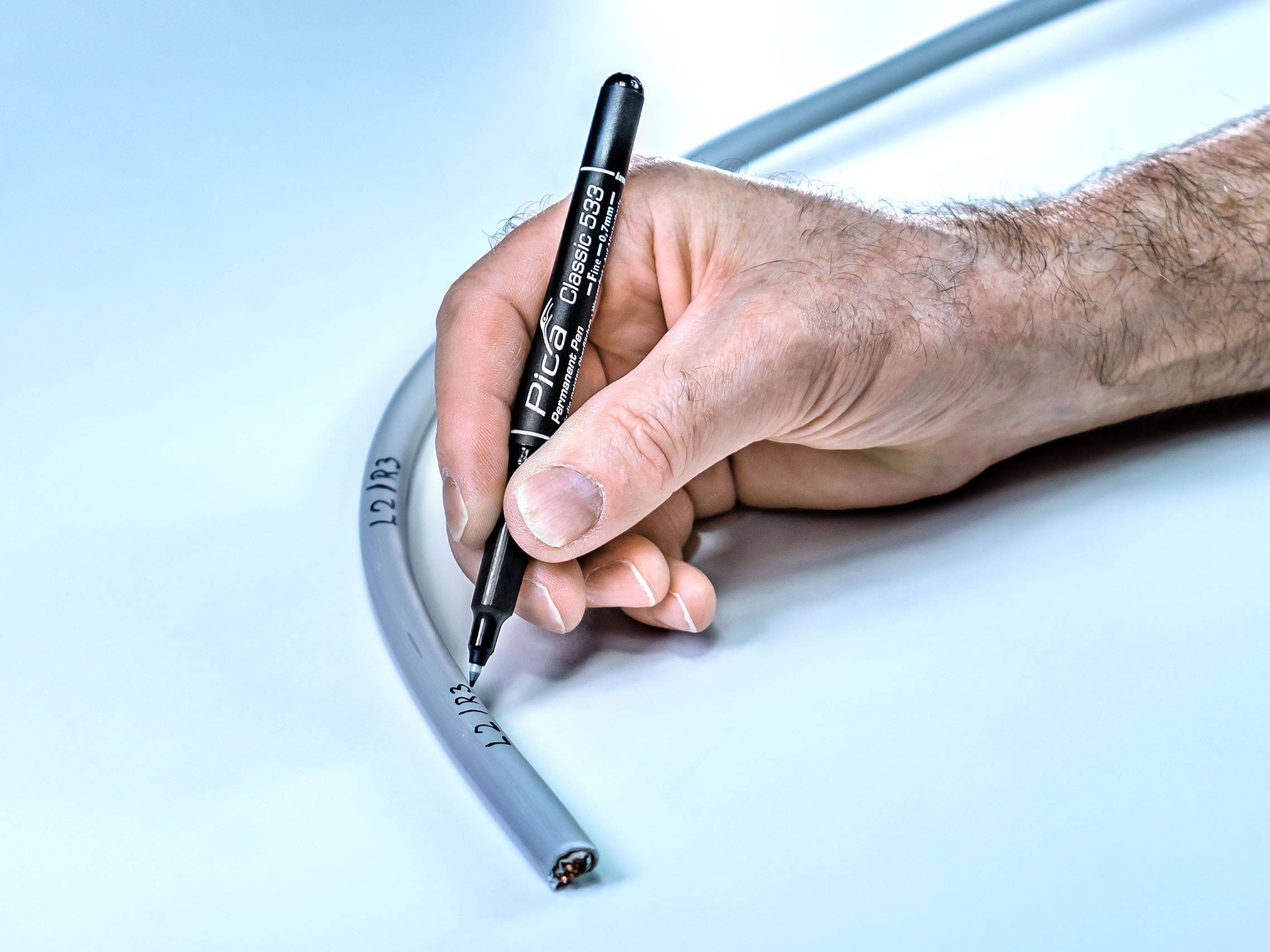 Permanent-Pen, 1,0mm, schwarz, SB Verpackung
