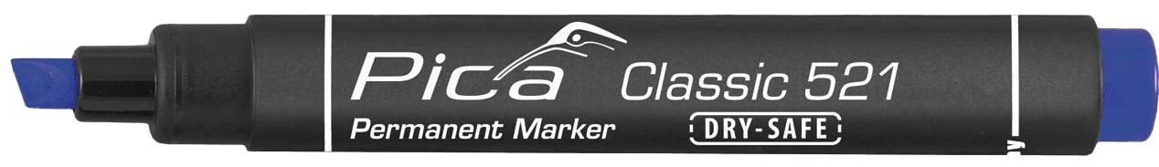 Pica Permanentmarker 2-6mm Keil spitze blau SB