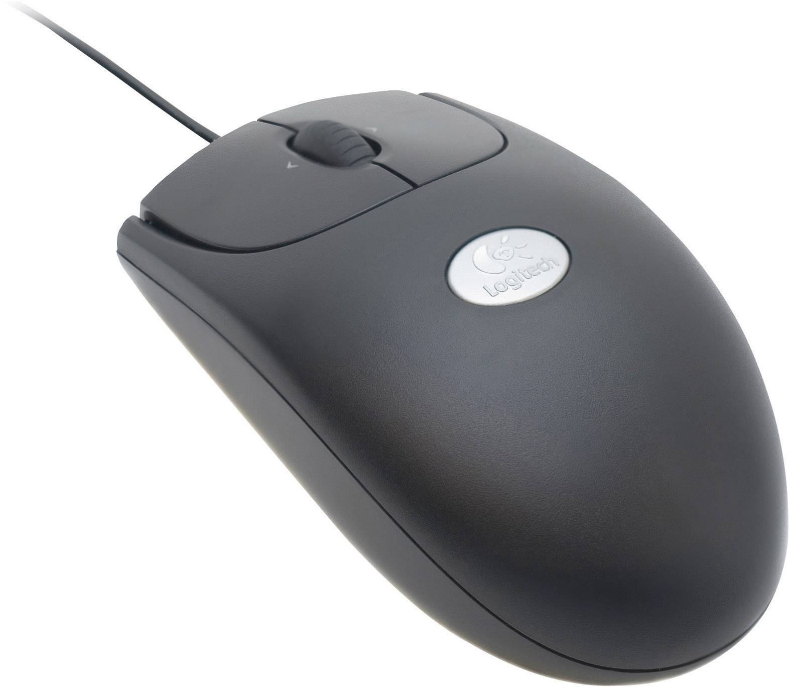 Logitech RX250 Maus USB Optisch Schwarz 3 Tasten 1000 dpi