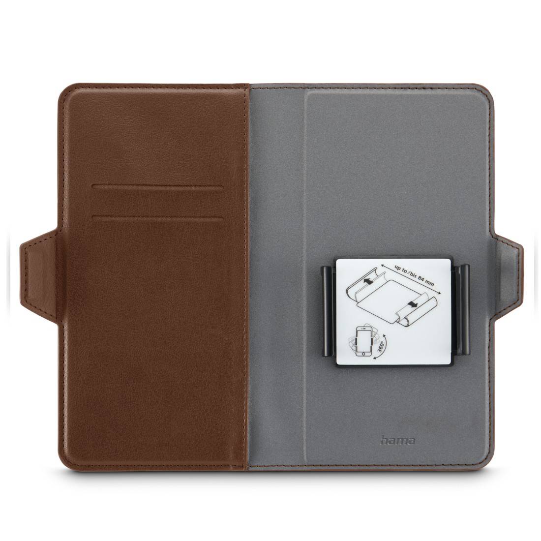 Hama Eco XL Booklet Universal Universal Braun 00118901