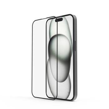 hama 00222764 Handy-Schutzglas "Extreme Protect" für Apple iPhone 15 Pro, Montagehilfe