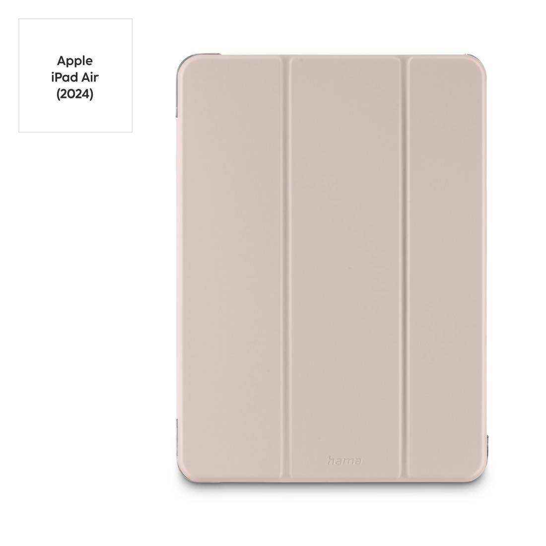 hama 00227006 Tablet-Hülle "Fold Clear" für Apple iPad Air 13" (2024), Rosa