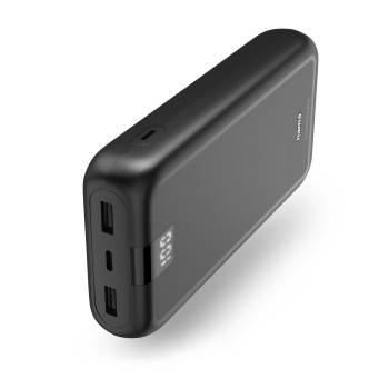 Hama Powerbank 24000 mAh Fast Charge LiPo Anthrazit