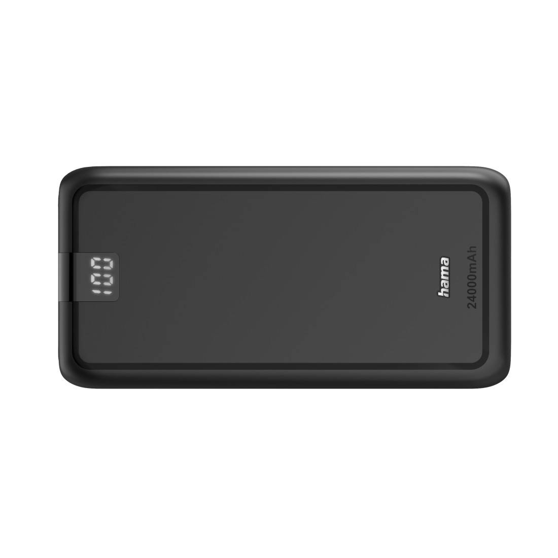 Hama Powerbank 24000 mAh Fast Charge LiPo Anthrazit
