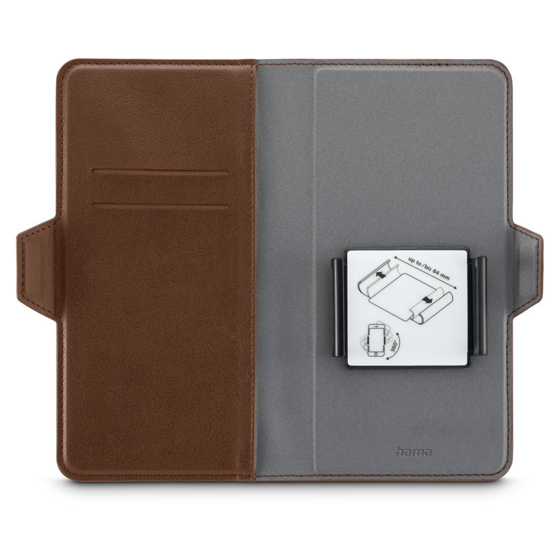 Hama Eco XXL Booklet Universal Universal Braun 00118900