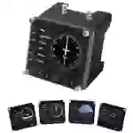 Saitek Logitech Gaming Pro Flight Instrument Panel PZ46 Flugsimulator-Controller USB PC Schwarz Saitek Logitech Gaming Pro Flight Instrument Panel PZ46 Flugsimulator-Controller USB PC Schwarz