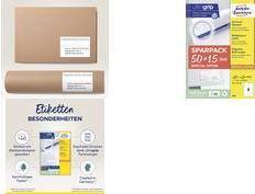 Avery Zweckform Avery 6605, Weiß, Selbstklebendes Druckeretikett, A4, Papier, Rechteck, 7 cm