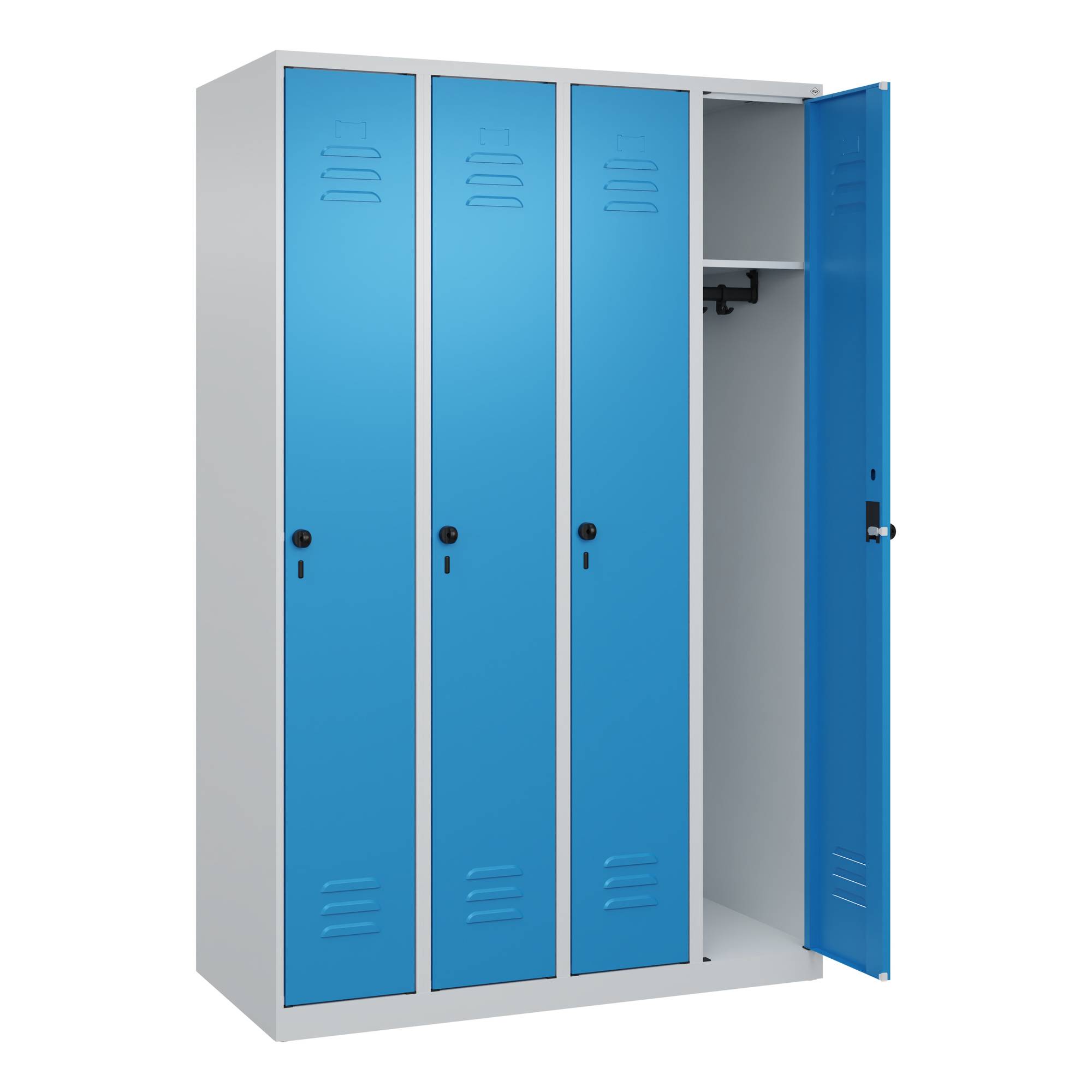 Spind Classic PLUS 4Abt 1850x1200x500 lgr/lbl