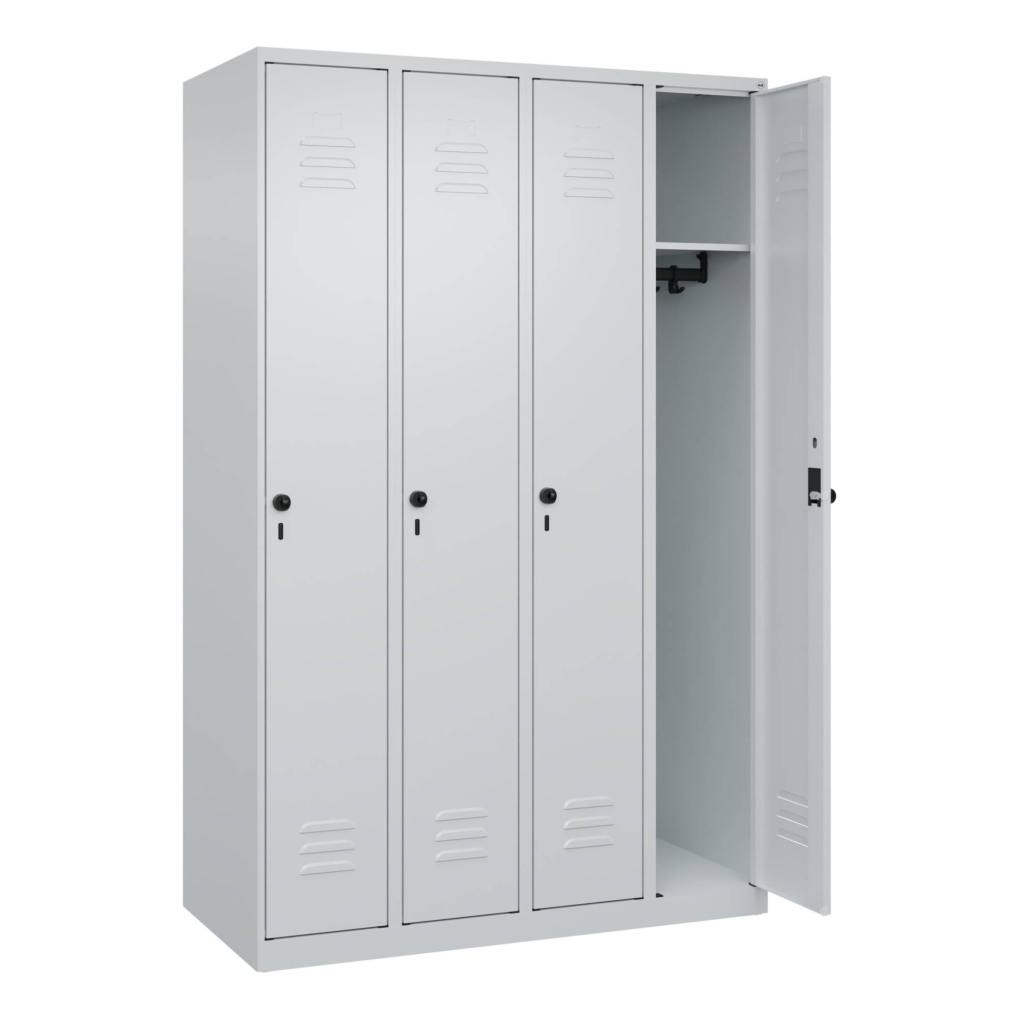 Spind Classic PLUS 4Abt 1850x1200x500 lgr/lgr