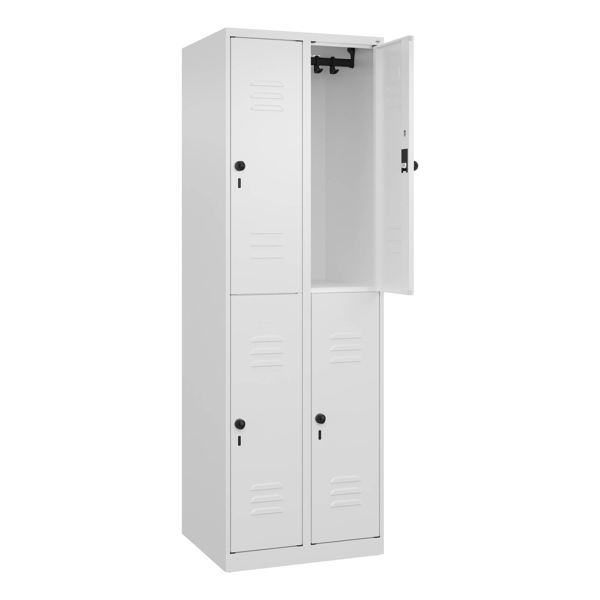 Spind Classic PLUS doppelt 2Abt 1850x600x500 ws/ws