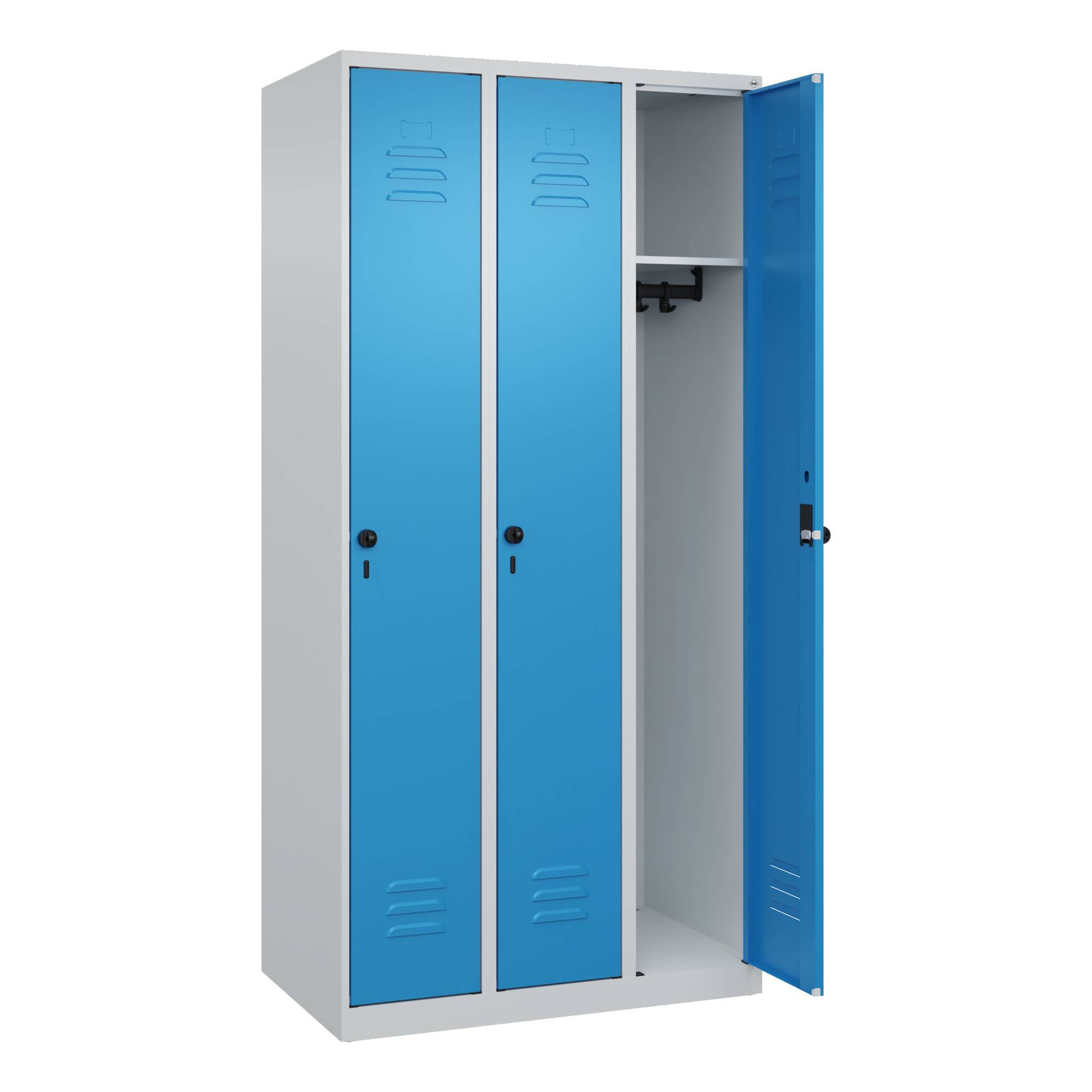 Spind Classic PLUS 3Abt 1850x900x500 lgr/lbl