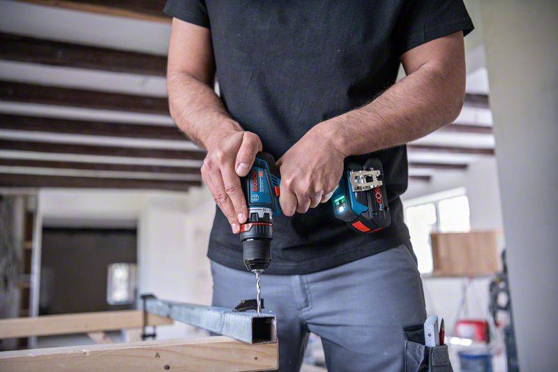 Bosch Professional GSR 18V-90 FC 06019K6200 Akku-Bohrschrauber 18V Li-Ion inkl. 2. Akku, inkl. Ladegerät, inkl. Koffer