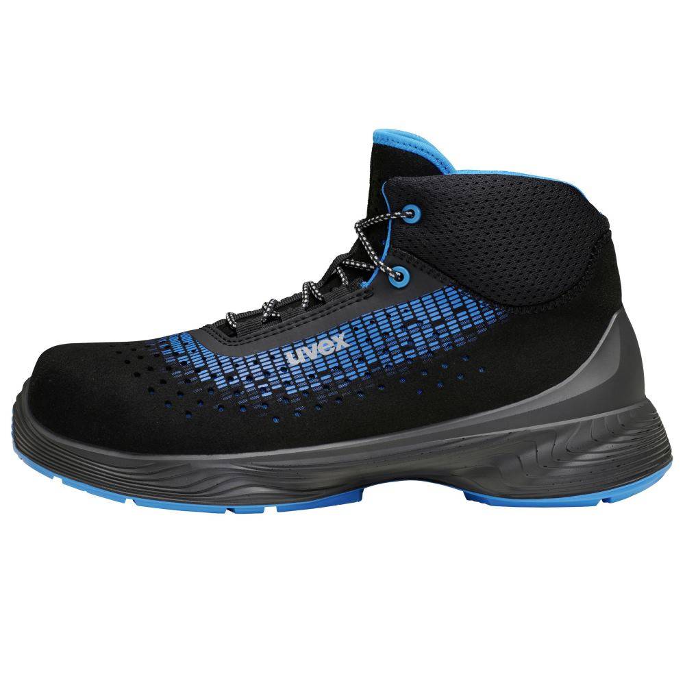 1 G2 - Weiblich - Erwachsener - Sicherheitsschuhe - Schwarz - Blau - EUE - GBR