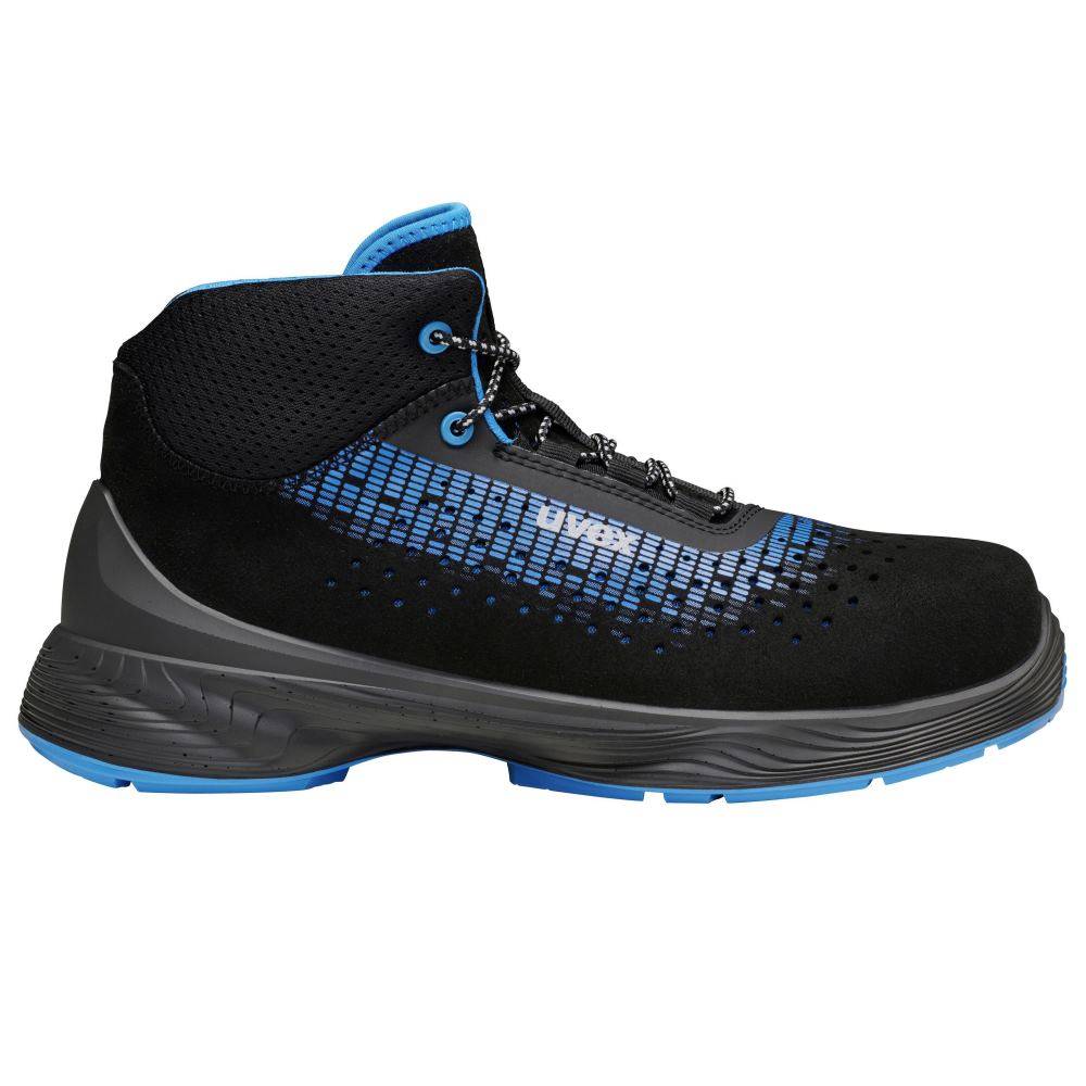 1 G2 - Weiblich - Erwachsener - Sicherheitsschuhe - Schwarz - Blau - EUE - GBR