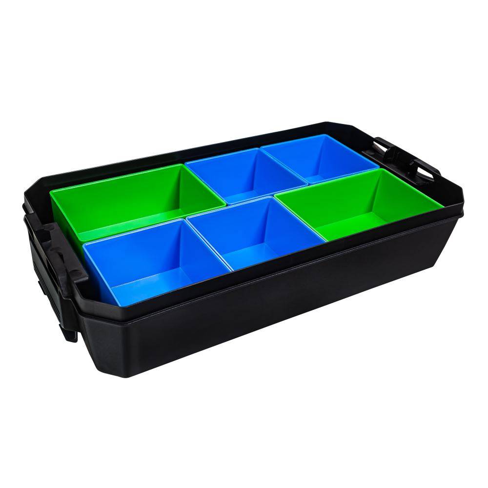 ProClick CD3 CT M 74, Werkzeugkasten-Set, Kunststoff, Blau, Grün, Deutschland, 364 mm, 208 mm