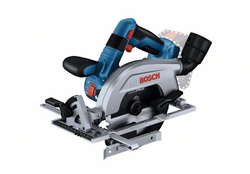 Bosch Professional GKS 18V-57-2 L Akku-Handkreissäge Schnitttiefe max. (90°) 57 mm inkl. 2. Akku, inkl. Ladegerät, inkl. Koffer 18 V 5.5 Ah
