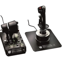 Thrustmaster Hotas Warthog Flugsimulator-Joystick USB PC Schwarz Thrustmaster Hotas Warthog Flugsimulator-Joystick USB PC Schwarz