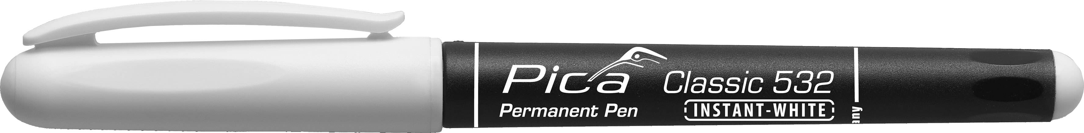 Pica Permanentmarker INSTANT white Rundsp 1-2mm SB