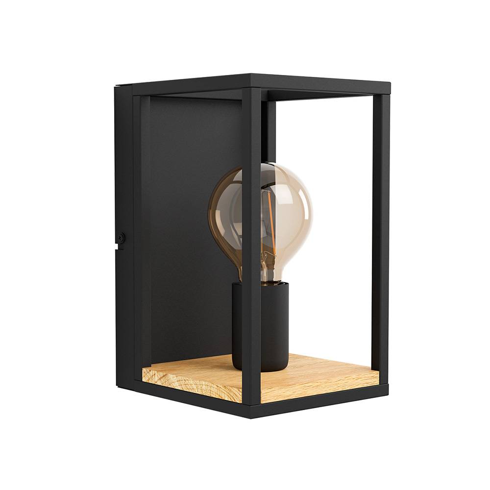 Eglo Leuchten EGLO Libertad, Zylinder, 1 Glühbirne(n), E27, IP20, Schwarz, Braun