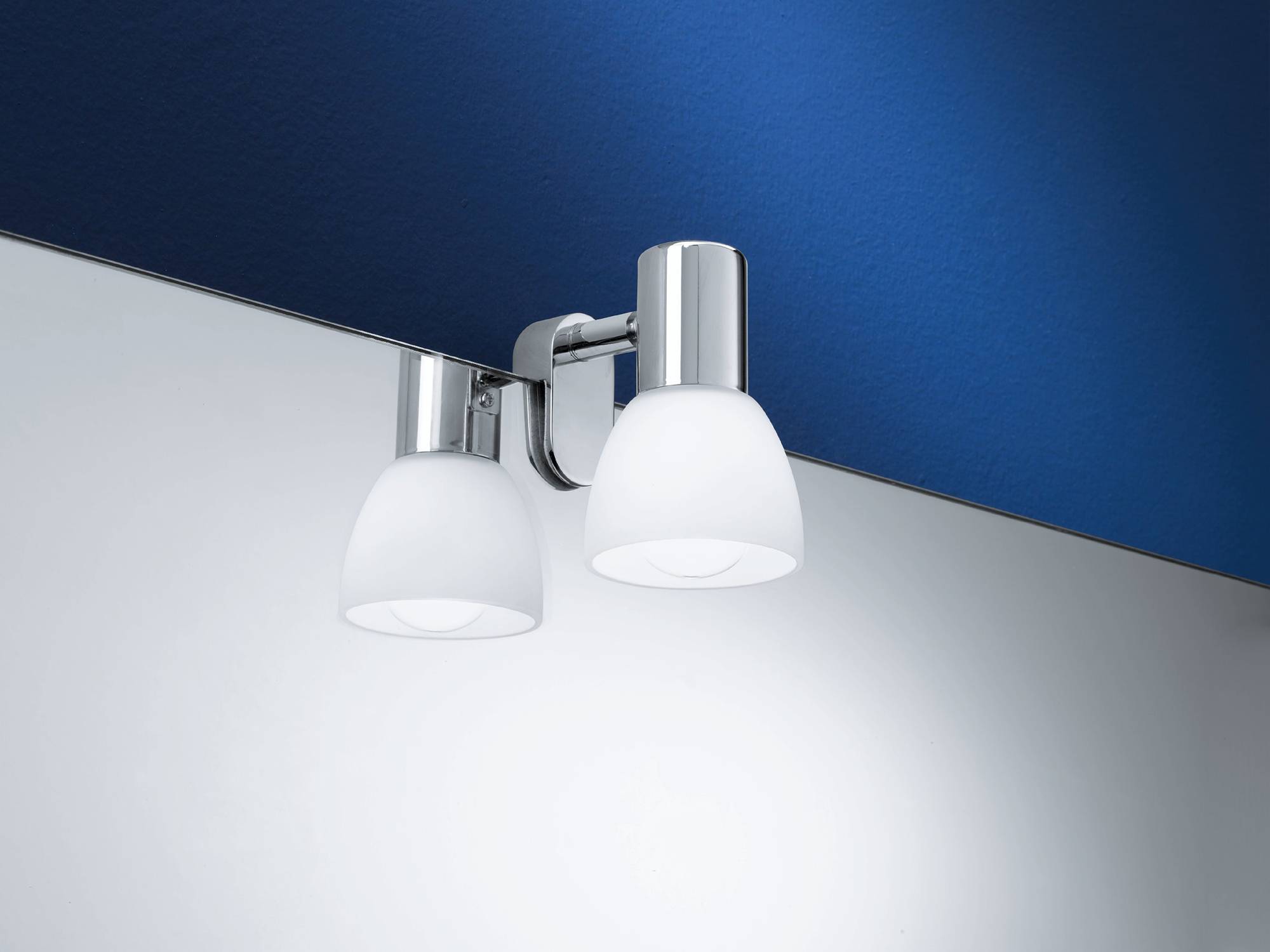 EGLOSPIEGELLEUCHTE/1 E14 CHROM 'STICKER' E14,1X40 W 85832