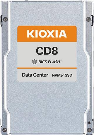 KIOXIA KCD8 series - SSD - 7680 GB - intern - 2.5"" (6.4 cm)