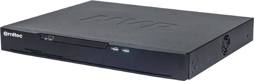 Ernitec Cygnus 16 Channel NVR, 1U, 16 Ports PoE, 2 HDD Cygnus 16 channel PoE NVR