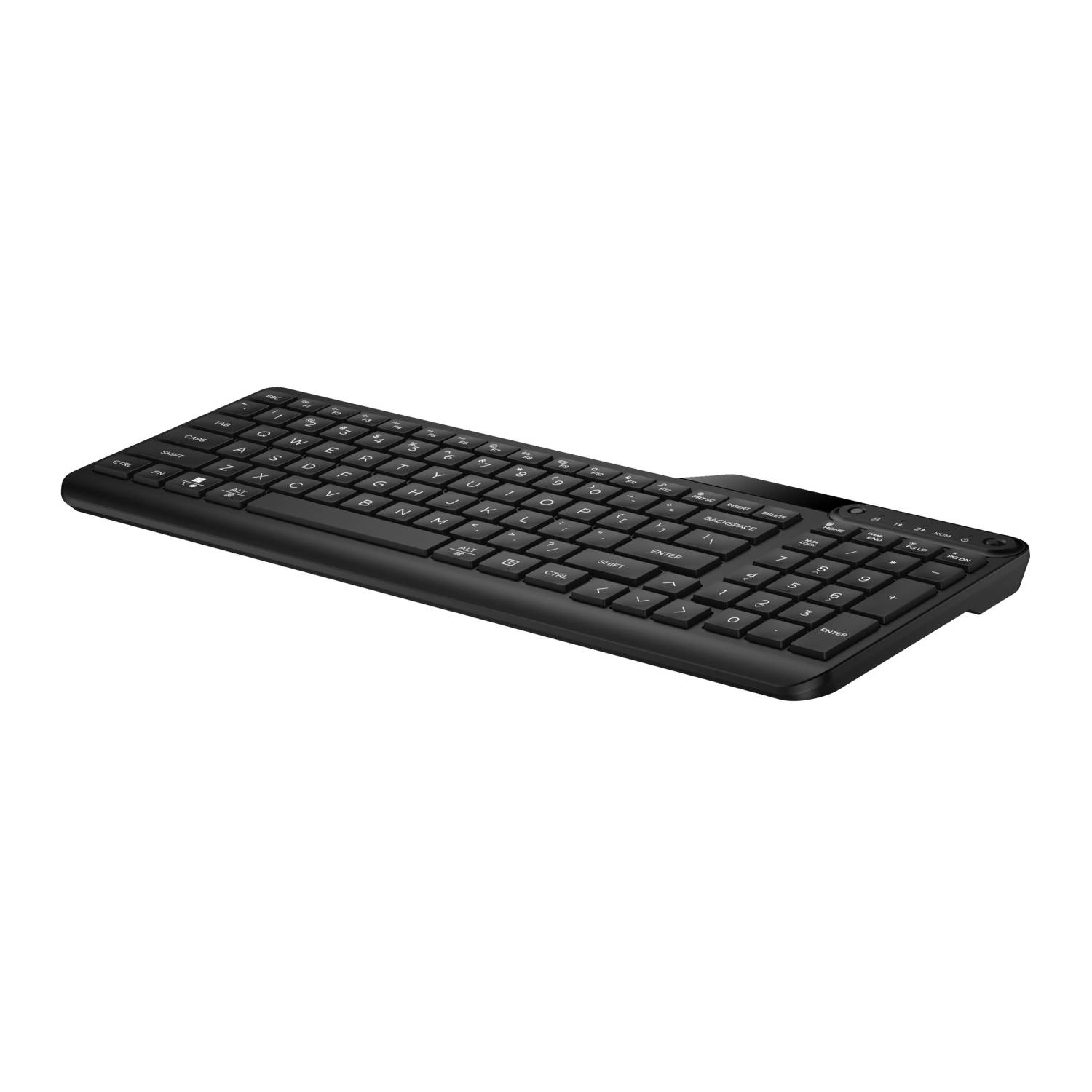 HP 475 - Tastatur - Dual-Mode, Multi-Device, kompakt, 2-Zonen-Layout, geringer Tastenhub, 12 programmierbare Tasten