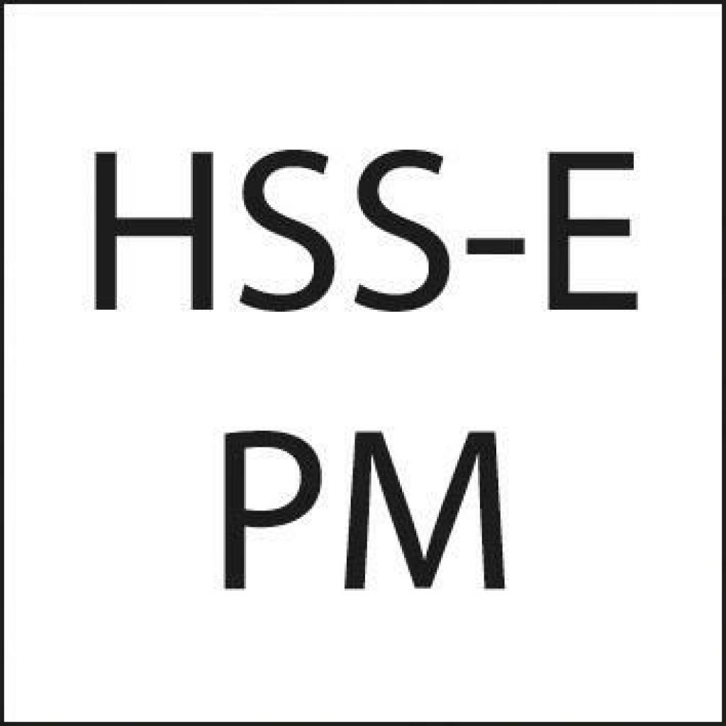 Maschinengewindebohrer SUPRA DIN371 HSSE-PM Typ UNI 6HX Durchgangs- loch M3 FORM