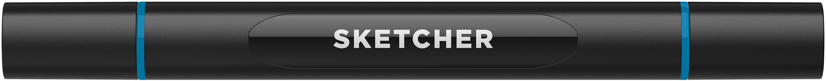 Twinmarker Sketcher brush+chisel B 245 brilliantblau