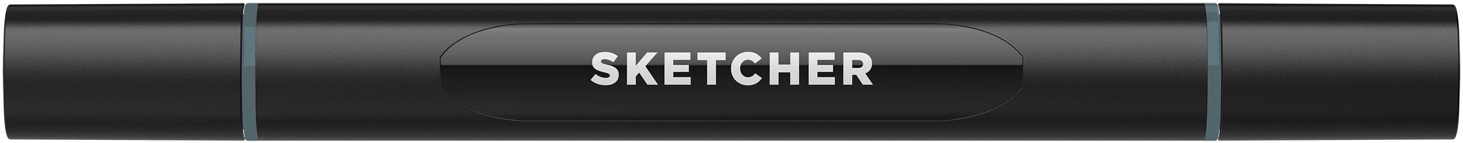 Twinmarker Sketcher brush+chisel CG530 kaltgrau 5