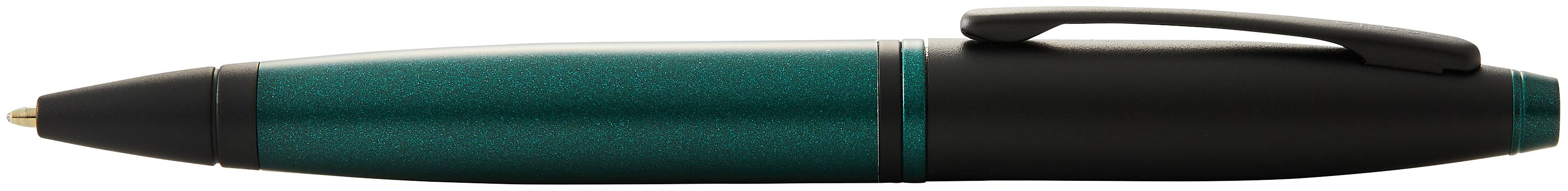 Kugelschreiber Cross Calais Mattgrün/Schwarz in Geschenkbox