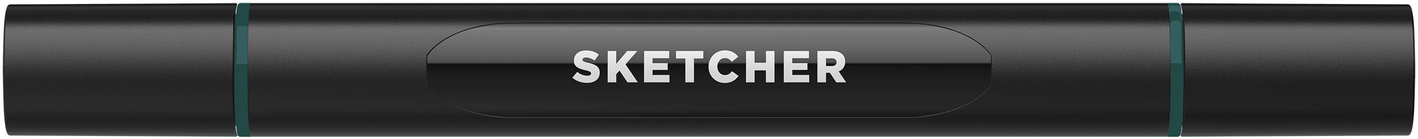 Twinmarker Sketcher brush+chisel GB315 lagunenblau dunkel