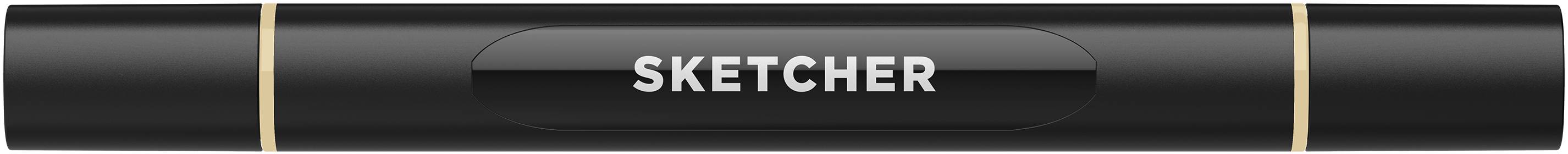 Twinmarker Sketcher brush+chisel K 435 sahara