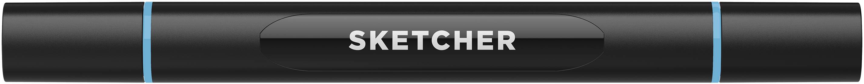 Twinmarker Sketcher brush+chisel B 280 jeansblau mittel