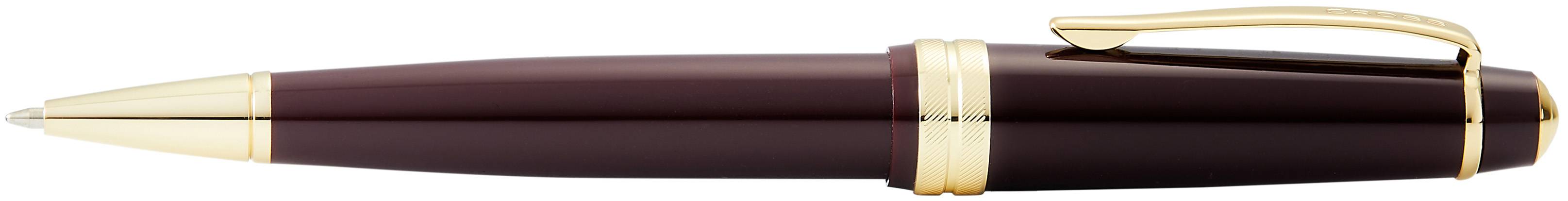 Kugelschreiber Cross Bailey light Rot, Goldbeschläge in Geschenkbox