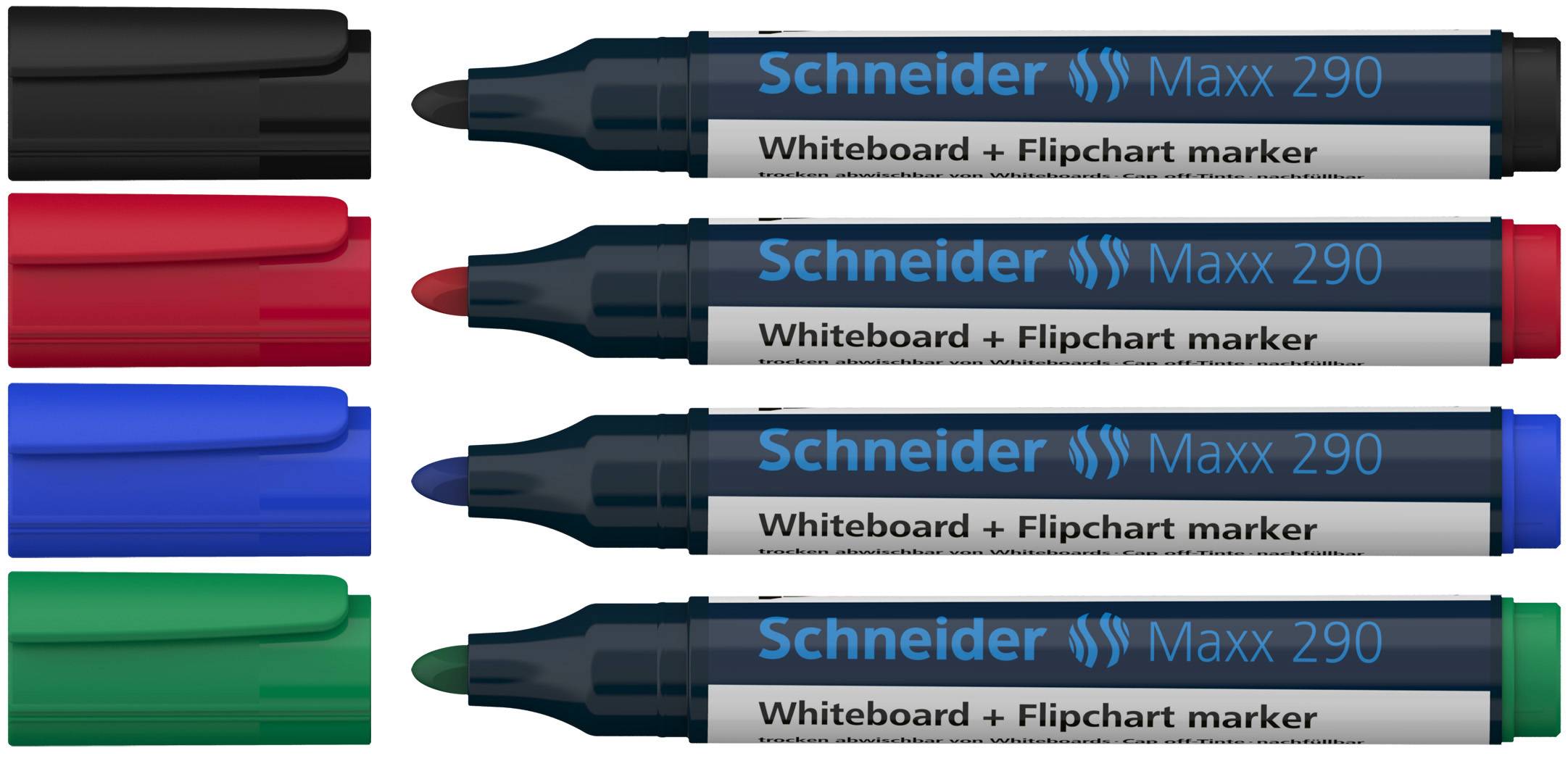 Whiteboard-Marker Maxx 290 4er Etui sortiert, 3+1 Aktion
