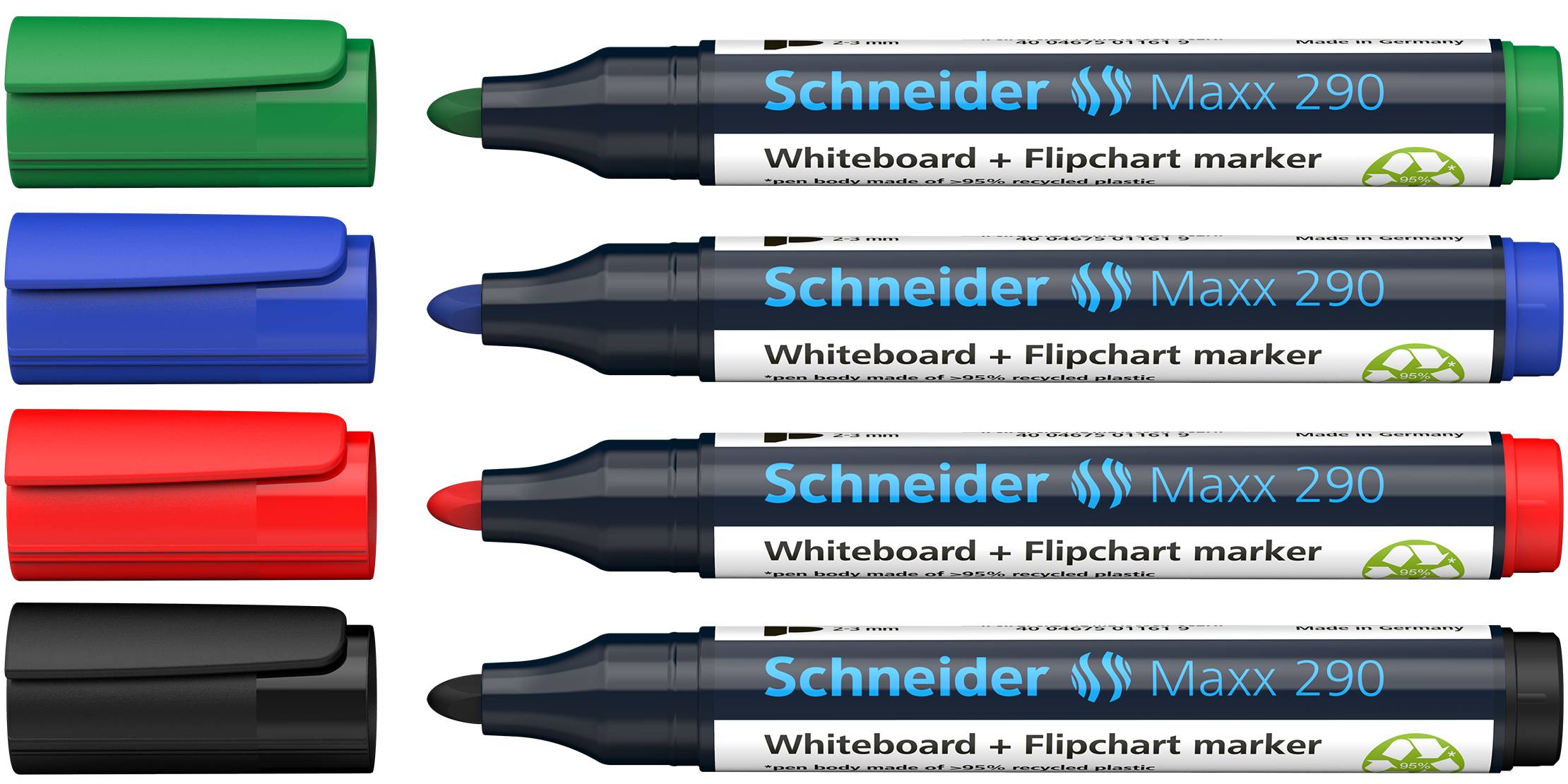 Whiteboard-Marker Maxx 290 4er Etui sortiert, 3+1 Aktion